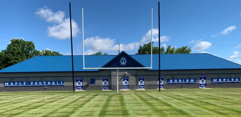 PHOTOS: Adrian High School Making Progress on Football Facility